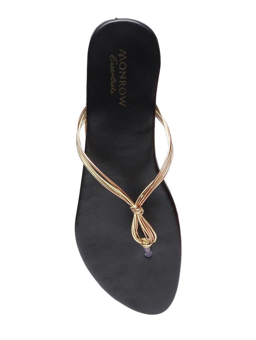 gold toe separator sandals - 16779727 - Zoom Image - 4