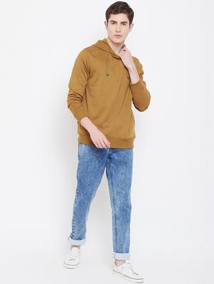 brown solid sweatshirt - 16780584 - Standard Image - 4
