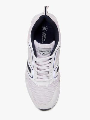 white mesh lace up sport shoes - 16781423 - Standard Image - 4