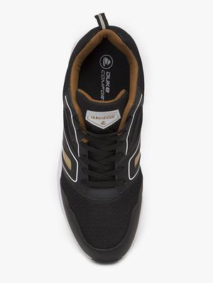 black mesh lace up sport shoes - 16781424 - Standard Image - 4