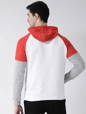 white chest printed raglan sweatshirt - 16782460 - Standard Image - 4