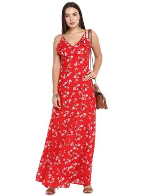cami neck floral maxi dress - 16782855 - Standard Image - 4