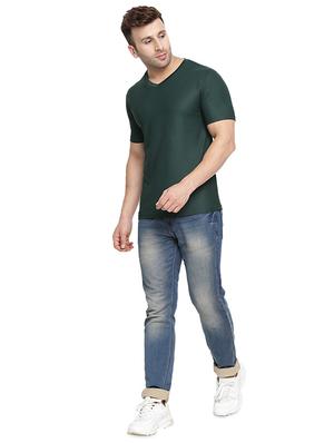 green solid t-shirt - 16782957 - Standard Image - 4