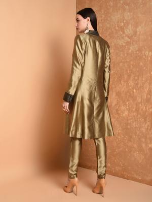 solid kurta pant set - 16784426 - Standard Image - 4