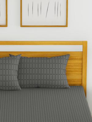 cotton king size double bedsheet with 2 pillow covers - 16785904 - Standard Image - 4