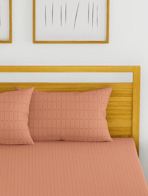 cotton king size double bedsheet with 2 pillow covers - 16785909 - Standard Image - 4