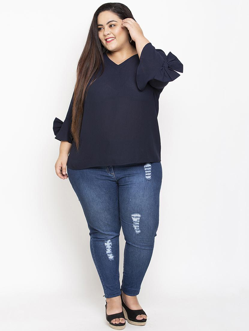 bow detail solid top - 16786640 - Zoom Image - 4
