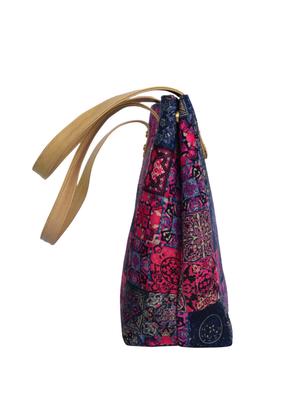 pink cotton regular tote - 16788879 - Standard Image - 4