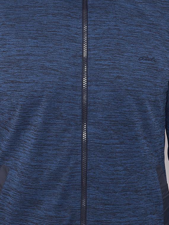 navy blue solid casual jacket - 16789183 - Zoom Image - 4