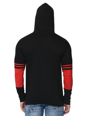black color block t-shirt - 16789659 - Standard Image - 4