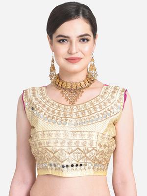 embroidered a-line lehenga - 16791383 - Standard Image - 4