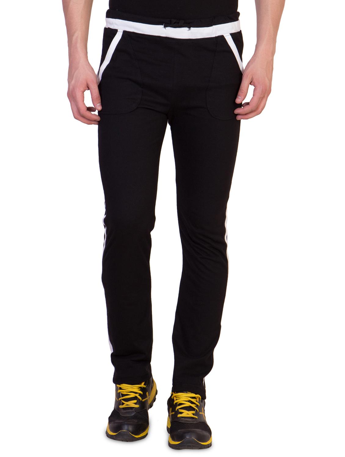 black color block and side striped full length track pants (set of 2) - 16791696 - Zoom Image - 7