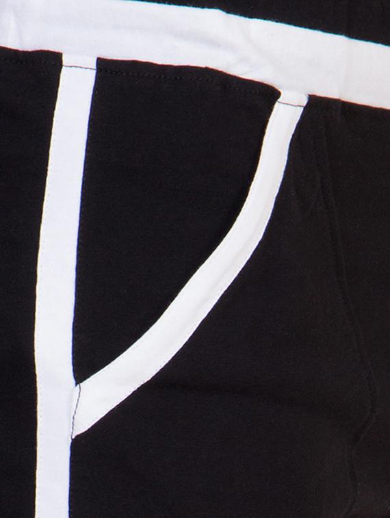 black color block and side striped full length track pants (set of 2) - 16791696 - Zoom Image - 10