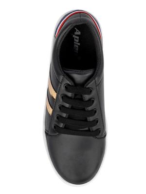 black lace-up sneakers - 16792594 - Standard Image - 4
