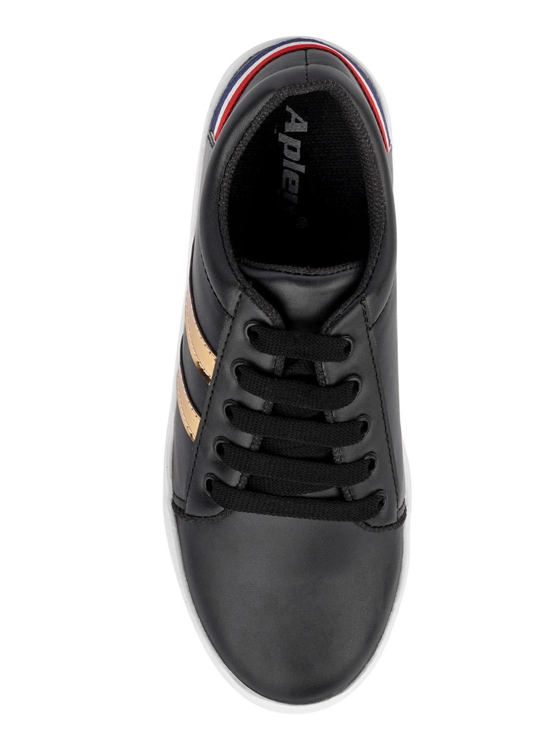 black lace-up sneakers - 16792594 - Zoom Image - 4