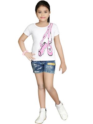 white cotton regular tees - 16794417 - Standard Image - 4