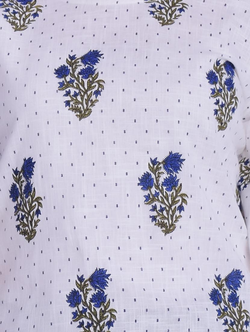 floral straight kurti - 16797226 - Zoom Image - 4