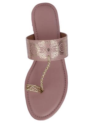 pink one toe sandals - 16798793 - Standard Image - 4