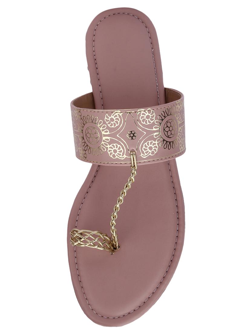 pink one toe sandals - 16798793 - Zoom Image - 4