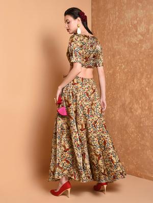 printed skirt top set - 16800240 - Standard Image - 4