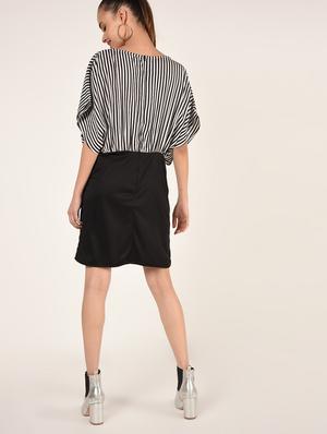 dolman sleeve striped sheath dress - 16802306 - Standard Image - 4