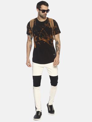black all over print t-shirt - 16803100 - Standard Image - 4