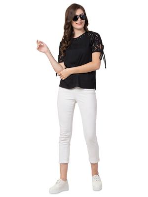 tie knot sleeved raglan sleeved top - 16803595 - Standard Image - 4