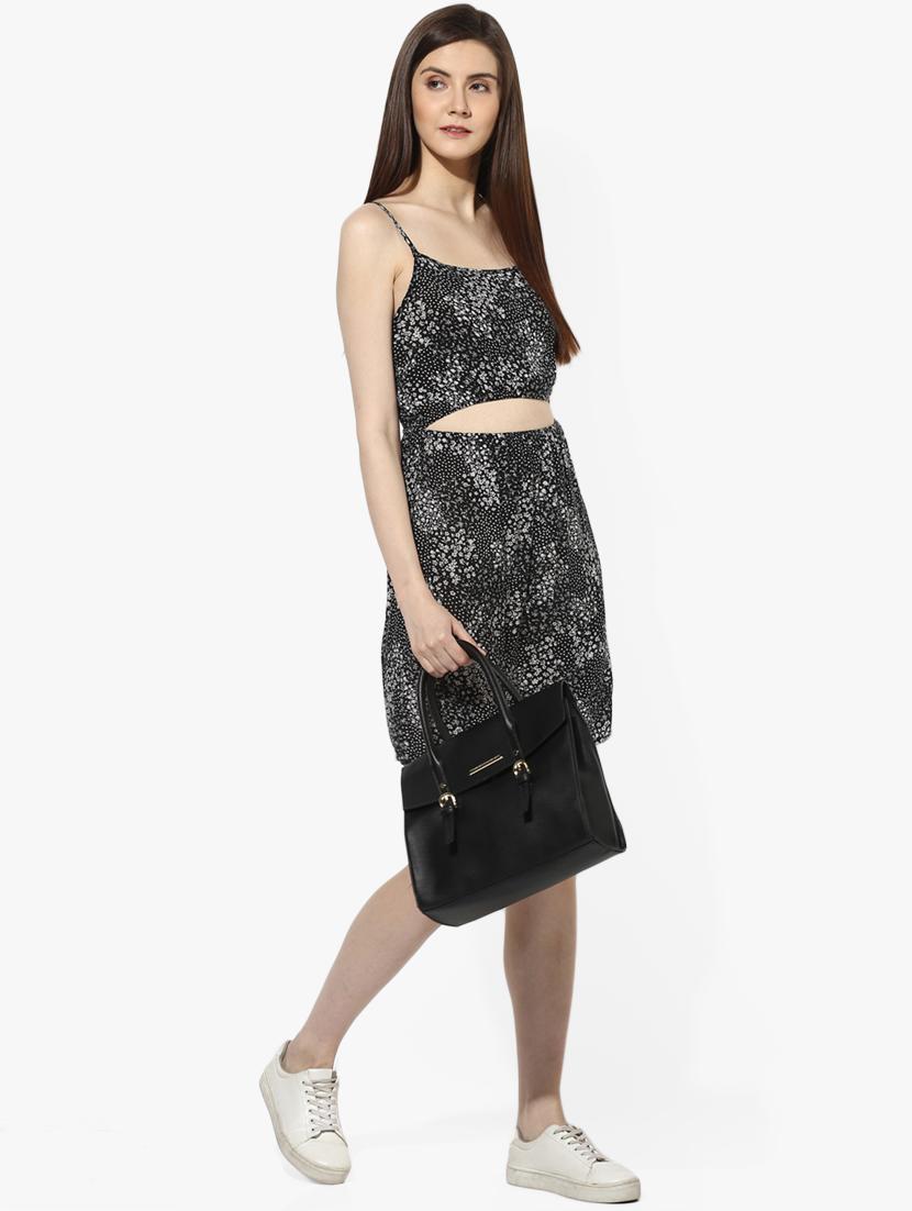 cami neck printed a-line dress - 16804718 - Zoom Image - 4