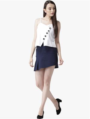 cami neck button-up top - 16805012 - Standard Image - 4