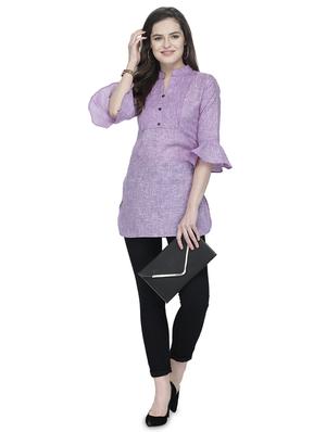 solid straight kurti - 16809477 - Standard Image - 4