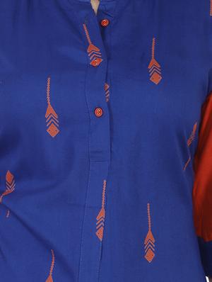 printed kurta palazzo set - 16810054 - Standard Image - 4