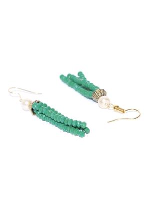green gold plated short necklace - 16811637 - Standard Image - 4