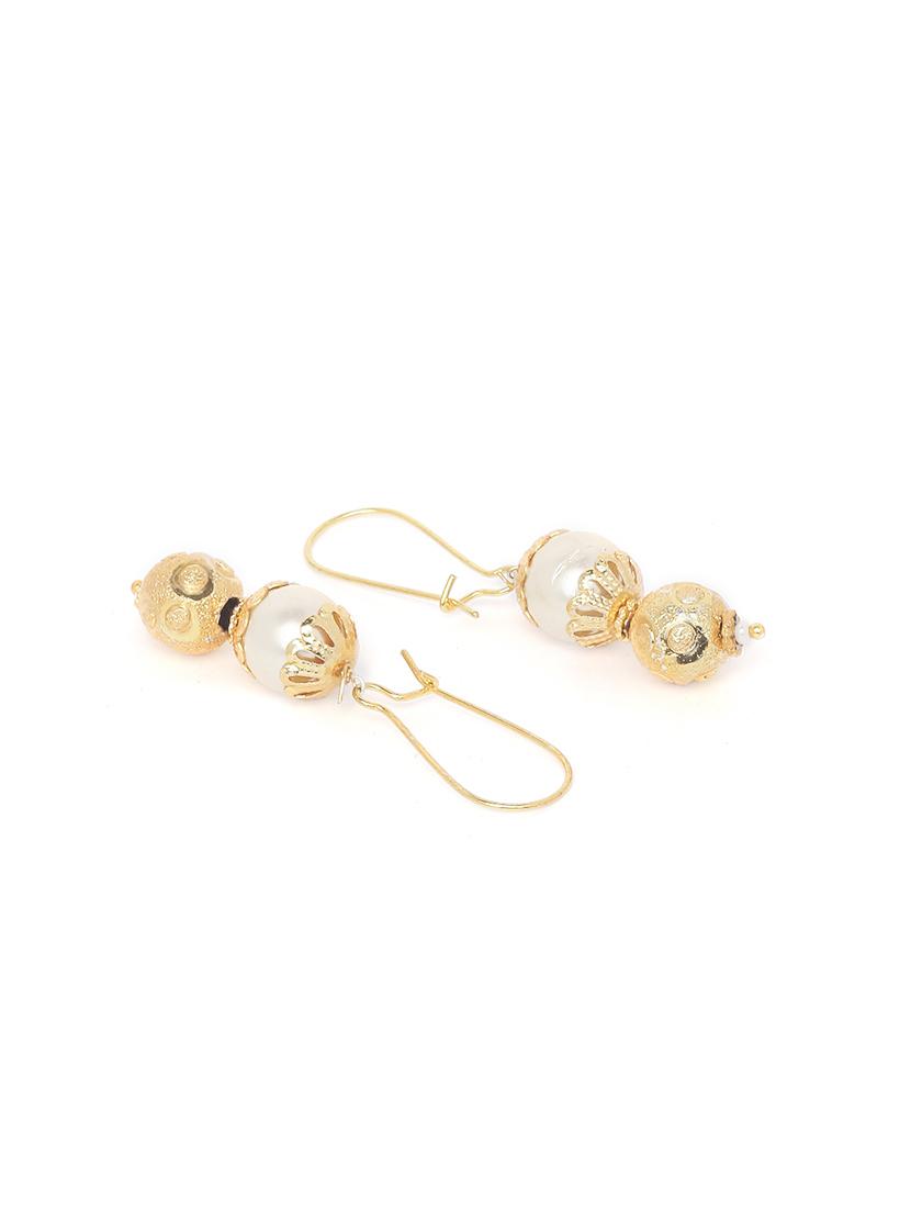 gold metal short necklace - 16811703 - Zoom Image - 4