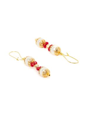 gold metal short necklace - 16811704 - Standard Image - 4