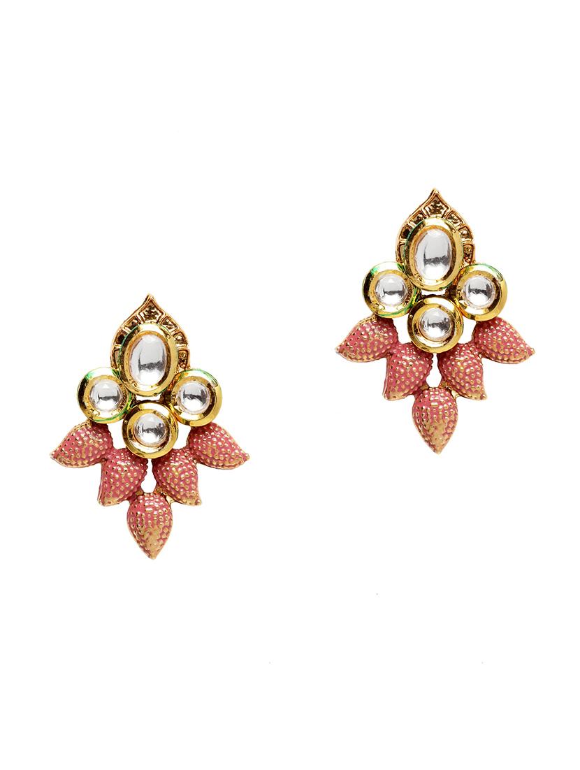 gold metal short necklace - 16811740 - Zoom Image - 4