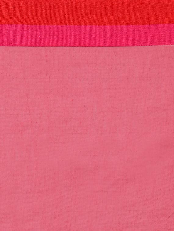 solid kanjivaram silk saree with blouse - 16814279 - Zoom Image - 4