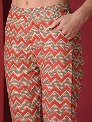 printed kurta pant set - 16816492 - Standard Image - 7