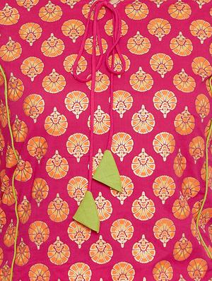 printed straight kurta - 16821487 - Standard Image - 4