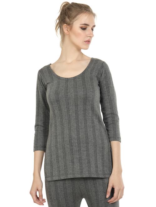 grey cotton vest thermals & inner wear - 16826739 - Standard Image - 1