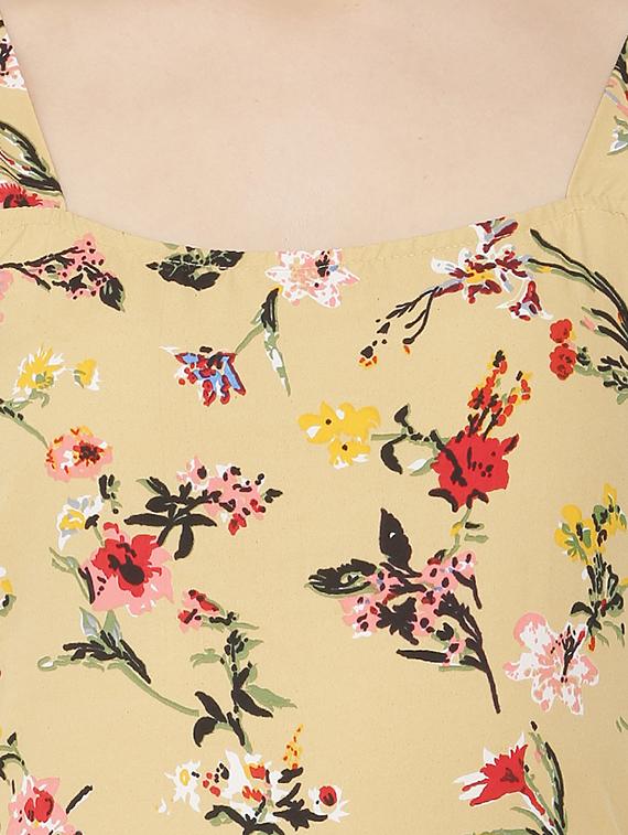 cami neck floral jumpsuit - 16827484 - Zoom Image - 4