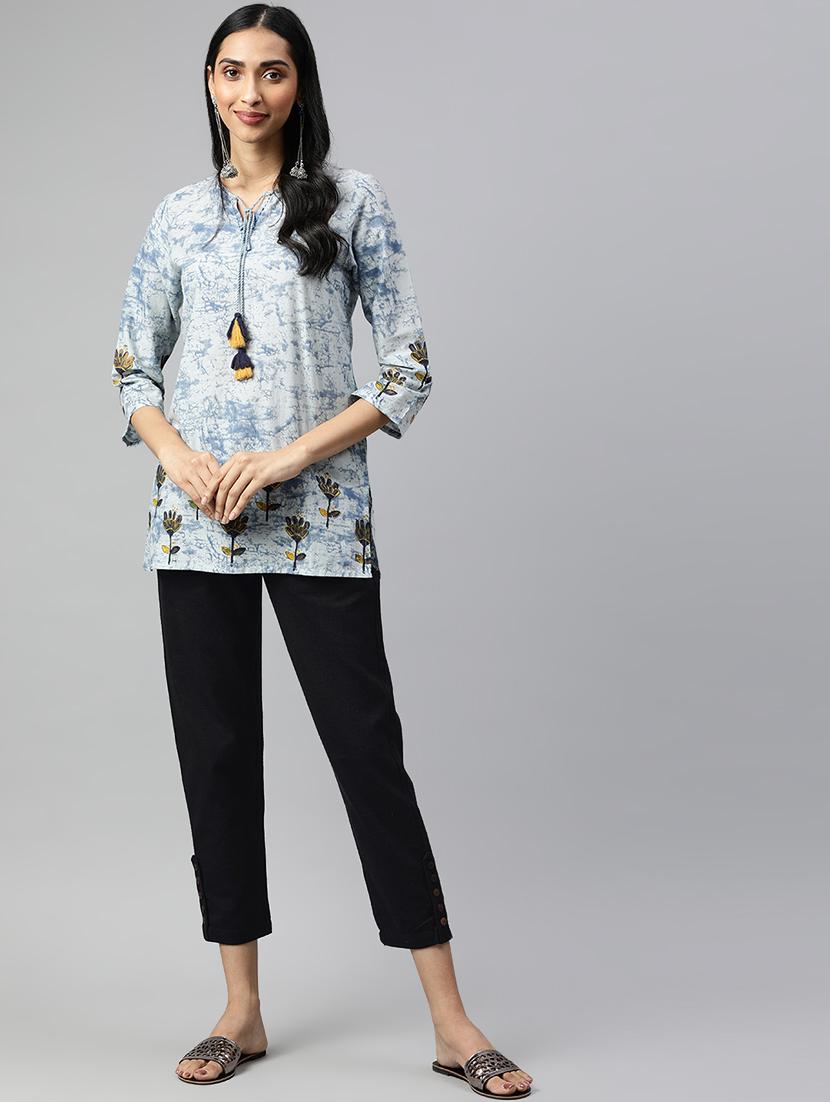 solid straight tapered pant - 16833294 - Zoom Image - 4