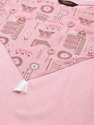 printed straight kurta - 16834161 - Standard Image - 4