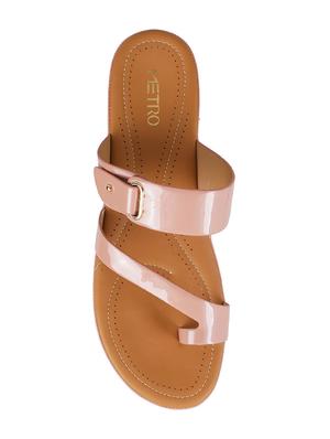 pink one toe sandals - 16842221 - Standard Image - 4