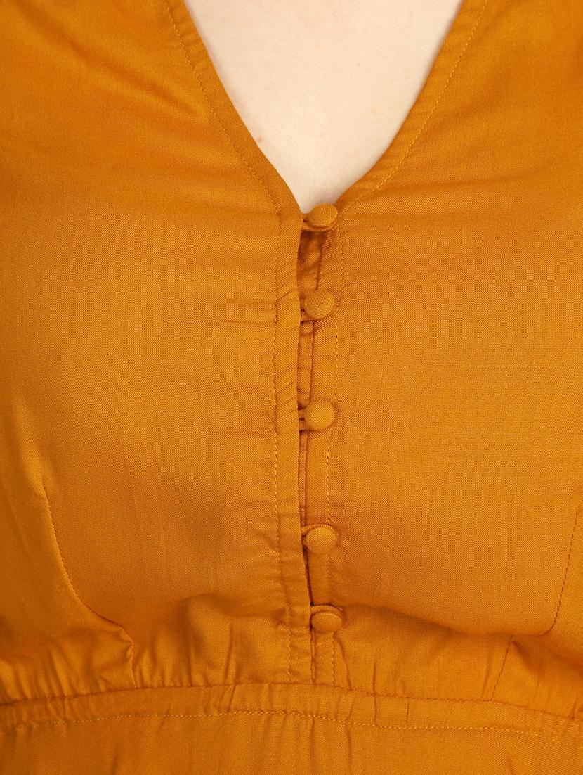 cold shoulder a-line dress - 16843062 - Zoom Image - 4