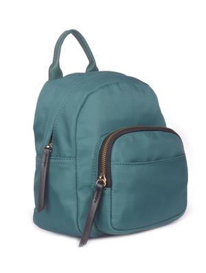green leatherette regular backpack - 16843465 - Standard Image - 4