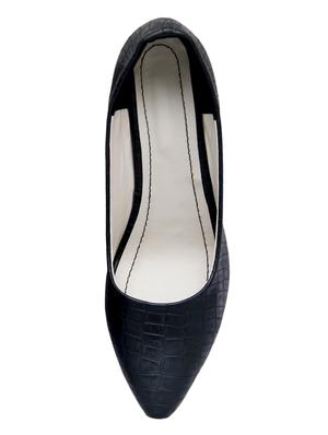 black slip on pumps - 16848214 - Standard Image - 4