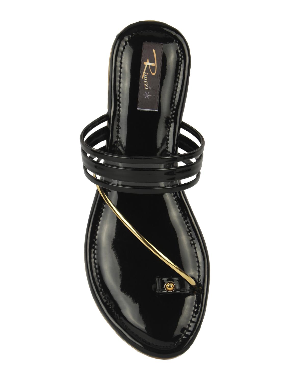 black one toe sandals - 16849066 - Zoom Image - 4