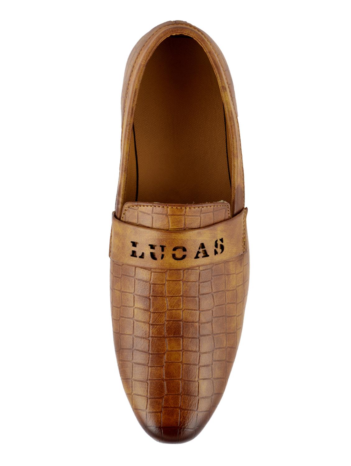 tan leatherette slipons - 16852887 - Zoom Image - 4