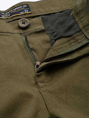 green taped chinos - 16855351 - Standard Image - 4