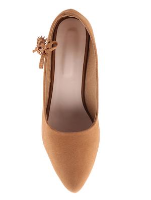 brown slip on pumps - 16857970 - Standard Image - 4